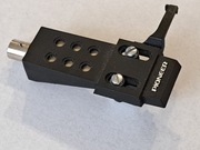 Aluminiowy Headshell ,koszyk PIONEER+oryginalna wkładka