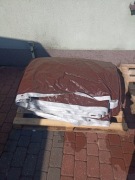 Plandeka 12x10 m, gramatura 210g/m2, srebrno-brązowa.