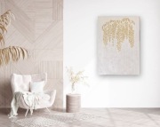 Obraz ręcznie malowany na płótnie. Akryl.