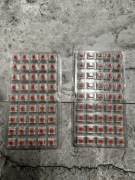 Przełączniki Switch MX-style Red liniowe przezroczysta obudowa