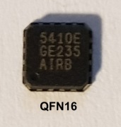 MAX5410EGE   Dual, Audio, Log Taper Digital Potentiometers