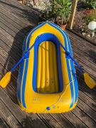 Pontonik z wiosłami+ 2 gratisy