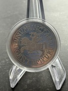 Srebrna moneta półgrosz litewski Zygmunta II Augusta 1 oz