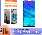 Wyświetlacz Huawei P smart 2019, LCD, 6.21", ramka. 