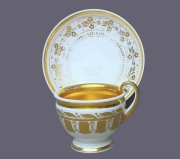 Filiżanka Biedermeier 1820-50 Vieux Paris