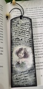 Zakładka do książki decoupage rękodzieło 
