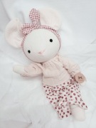 Lalka handmade Myszka Tilda prezent  rękodzieło 