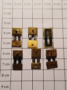 SPRĘŻYNKI WAHADŁA - ZAWIESZKI DO ZEGARA (D) 6 sztuk