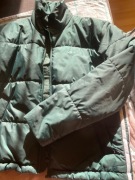 Kurtka damska Adidas wiosna jesień ciemnozielona