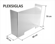 Osłona, przegroda, szyba, poliwęglan, pleksi.