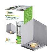 SPECTRUM CHLOE GU10 Oprawa natynkowa regulowana kwadratowa SATYNA