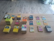 Bulk kart pokemon. Posegregowane. 1558 szt. kart + 246 kart energii + kody