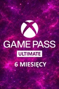 Xbox GamePass ULTIMATE / 6 miesięcy / Szybka wysyłka