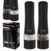 Russell Hobbs 2x MŁYNEK DO SOLI I PIEPRZU ELEKTRYCZNY Czarny