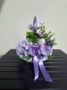 Stroik do koszyczka, gotowa dekoracja koszyczka