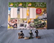 COBI 3 FIGURKI polski czołgista z 1939, polski artylerzysta, czołgista