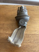 Brener palnik lampy naftowej mosiądz sygnowany