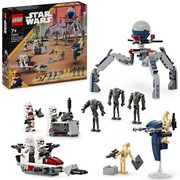 LEGO 75372 Star Wars Zestaw bitewny z żołnierzem armii klonów i droidem