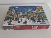 Puzzle Village Christmas Carols by Fiona Osbaldstone 1000 elementów - nowe!
