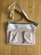 Jasnoróżowa skórzana torebka, Gino Rossi