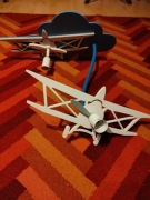 Lampa sufitowa dziecko latające samoloty 