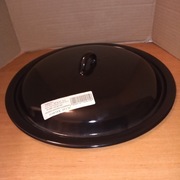 Pokrywa do garnka Emaliowana 25 cm Czarna