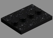 Podstawki minifigurki lego seria 26 kosmos