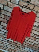 Ulla Popken 46/48 czerwona bluzka