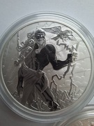 Zestaw 9 Monet Srebrnych Bogowie Olimpu 1 oz - Perth Mint 