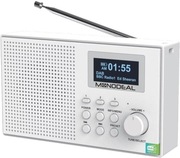 Radio z Bluetooth z budzikiem radio kuchenne + LCD + kabel do ładowania USB