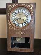 Zegar ścienny drewniany PRL Predom Metron Z-241 Stary, Retro, Vintage 