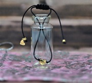 Serduszko - bransoletka, srebro 925 pozłacane