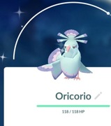 Pokemon Go Shiny Oricorio Sensu  Trade