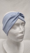Opaska na głowę do włosów turban Nitchi niebieska bawełna 