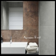 Płytki rustykalne matowe łazienkowe, salonowe gat.1 Apenino rust WYPRZEDAŻ