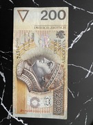 200 zł seria DD6421574 z 25 marca 1994 roku 