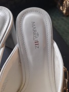 Klapki Renne biale letnie