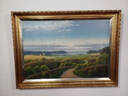 Stary obraz na płótnie E.BIRK  1907 – 1977