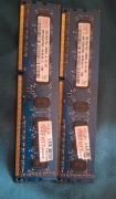 Pamięć RAM Hynix 2GB DDR3 1333MHz PC3-10600U DIMM - 2 sztuki 