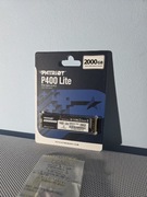 Dysk M2 Patriot Viper P400 Lite 2TB M.2 P400LP2KGM28H - Gwar. do 2031 roku