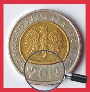 5 ZŁOTYCH 2017 MONETA DESTRUKT