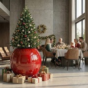 Donica z włókna szklanego KULA GIGA Øgóra:67xØdół:42 x H:100 DOWOLNY KOLOR