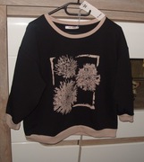 Bluzka rękaw 3/4 dmuchawce r. M/L