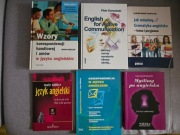 Zestaw 6 książek do nauki języka angielskiego - Szkutnik, Domański, itd.