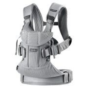 BabyBjörn One Air nosidełko ergonomiczne 3D Mesh – srebrne