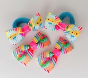 Zestaw do włosów komplet spinki Wielkanoc frotki gumki świąteczny święta