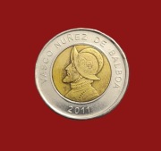 Moneta 1 balboa 2011, Panama