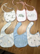 Zestaw śliniaków śliniaczków śliniaki śliniaczki dla chłopca dziewczynki