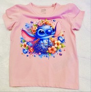 Koszulka dziecięca Kiki&Koko Stitch | bajkowy nadruk, 100% bawełna