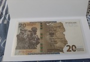 Polski banknot kolekcjonerski 20 zł Ochrona polskiej granicy wschodniej NBP